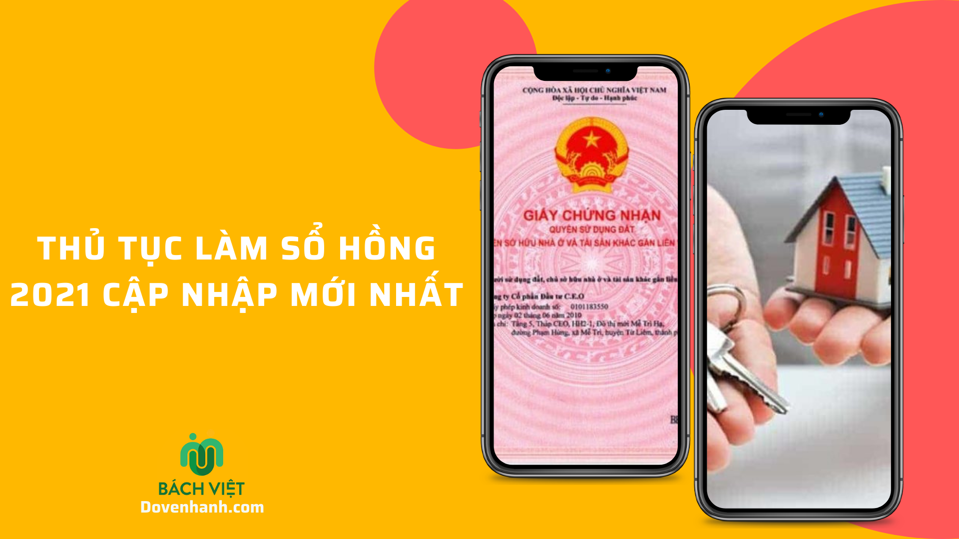 Thủ tục làm sổ hồng cập nhật mới nhất Thủ tục làm sổ hồng 2021 cập nhật mới nhất