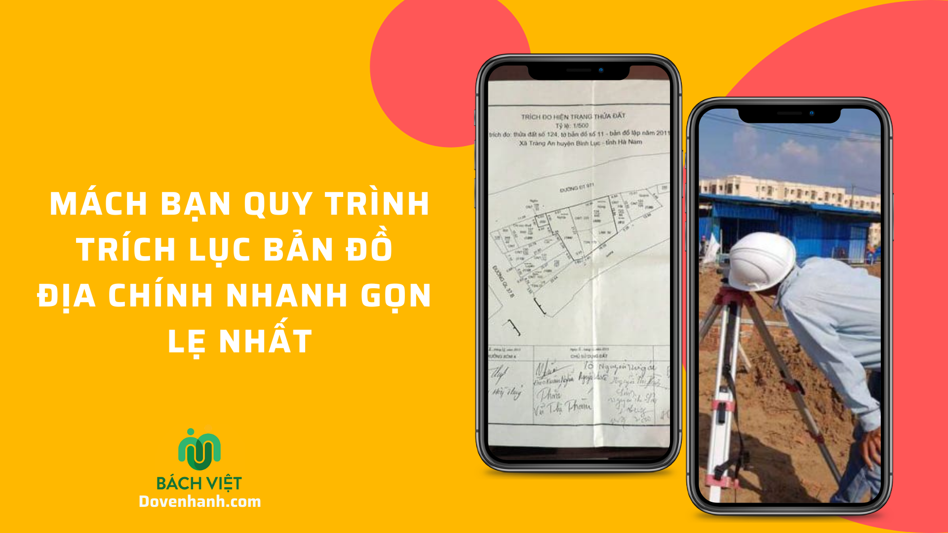 Mách bạn quy trình trích lục bản đồ địa chính chính xác Mách bạn quy trình trích lục bản đồ địa chính nhanh gọn lẹ nhất