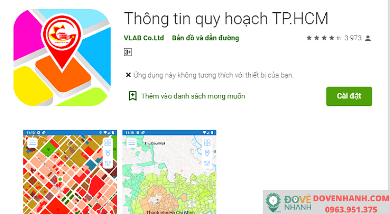 Mách Bạn 3 Cách Tra Cứu Thông Tin Quy Hoạch TPHCM “Siêu” Đơn Giản 4 Tra cứu qua ứng dụng trên smartphone
