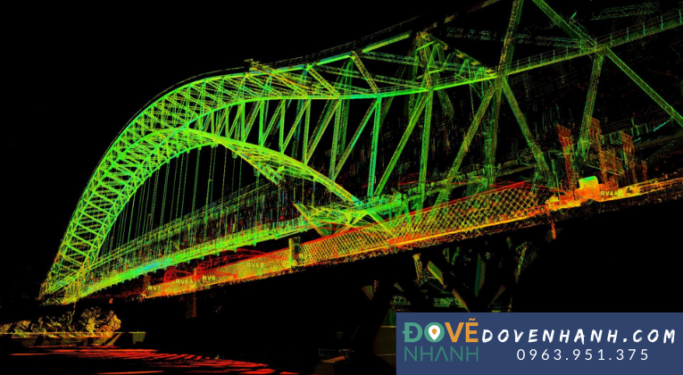 Ứng dụng 3D laser scanning trong quản lý hạ tầng kỹ thuật 4 Khảo sát đánh giá thực trạng hạ tầng kỹ thuật có độ chính xác cao