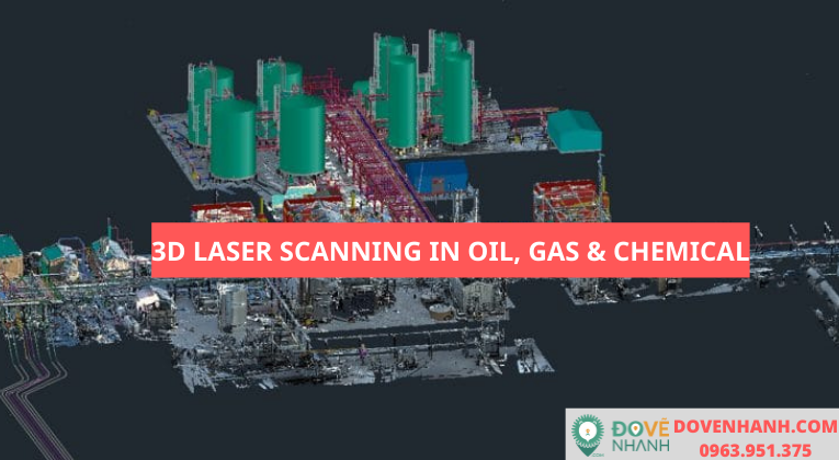 Ứng dụng 3D laser scanning trong ngành dầu khí