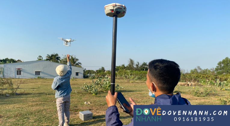 Khảo sát địa hình Long Thành bằng phương pháp sử dụng Drone Flycam UAV.