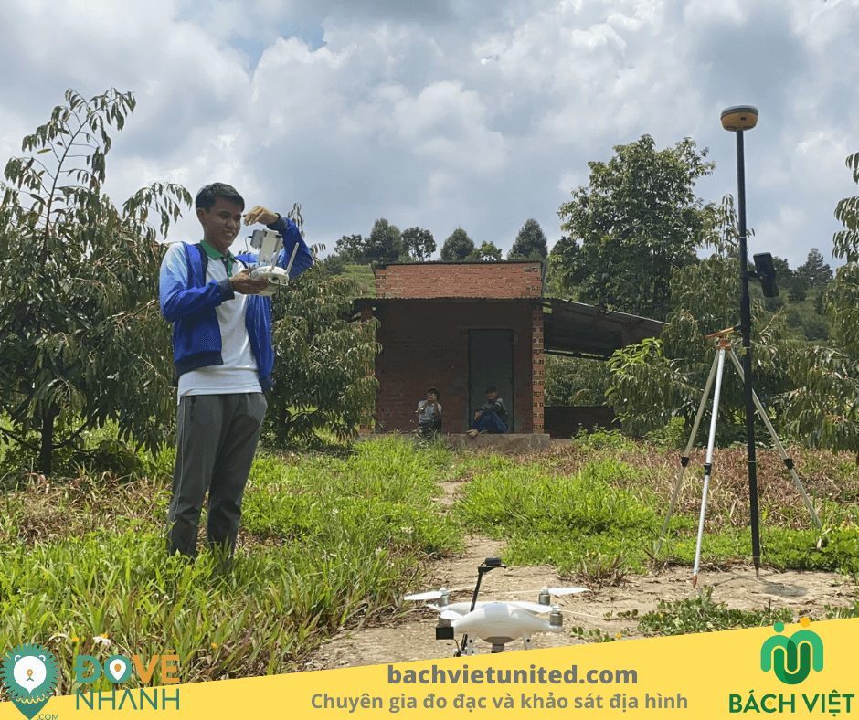 Khảo sát địa hình Tà :Pứa Mê Pu Đức Linh Bình Thuận và bay chụp UAV