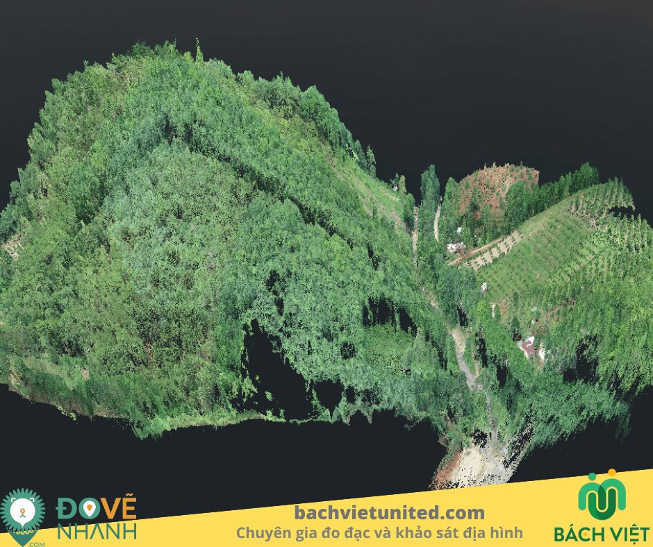 Khảo sát địa hình Tà Pứa Mê Pu Đức Linh Bình Thuận và bay chụp UAV
