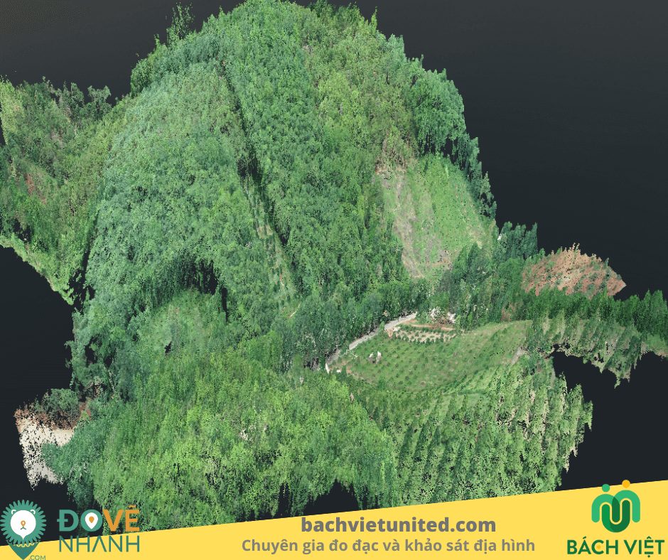Khảo sát địa hình Tà Pứa Mê Pu Đức Linh Bình Thuận và bay chụp UAV