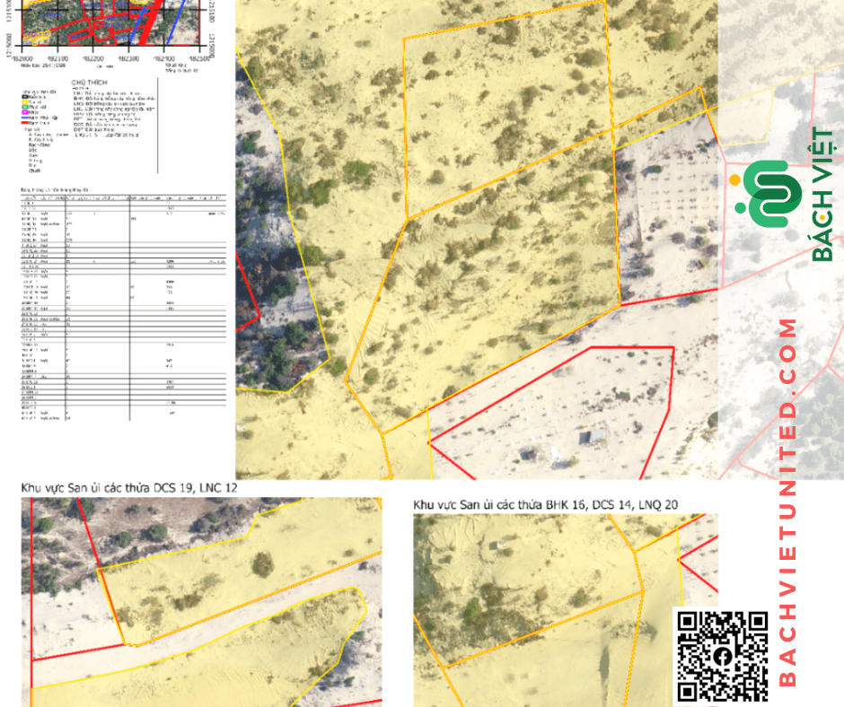 Scan quét 3D tính toán trữ lượng khoáng sản bằng UAV máy scan 3D 7 Hình 7 Bản đồ phân vùng hiện trạng môi trường