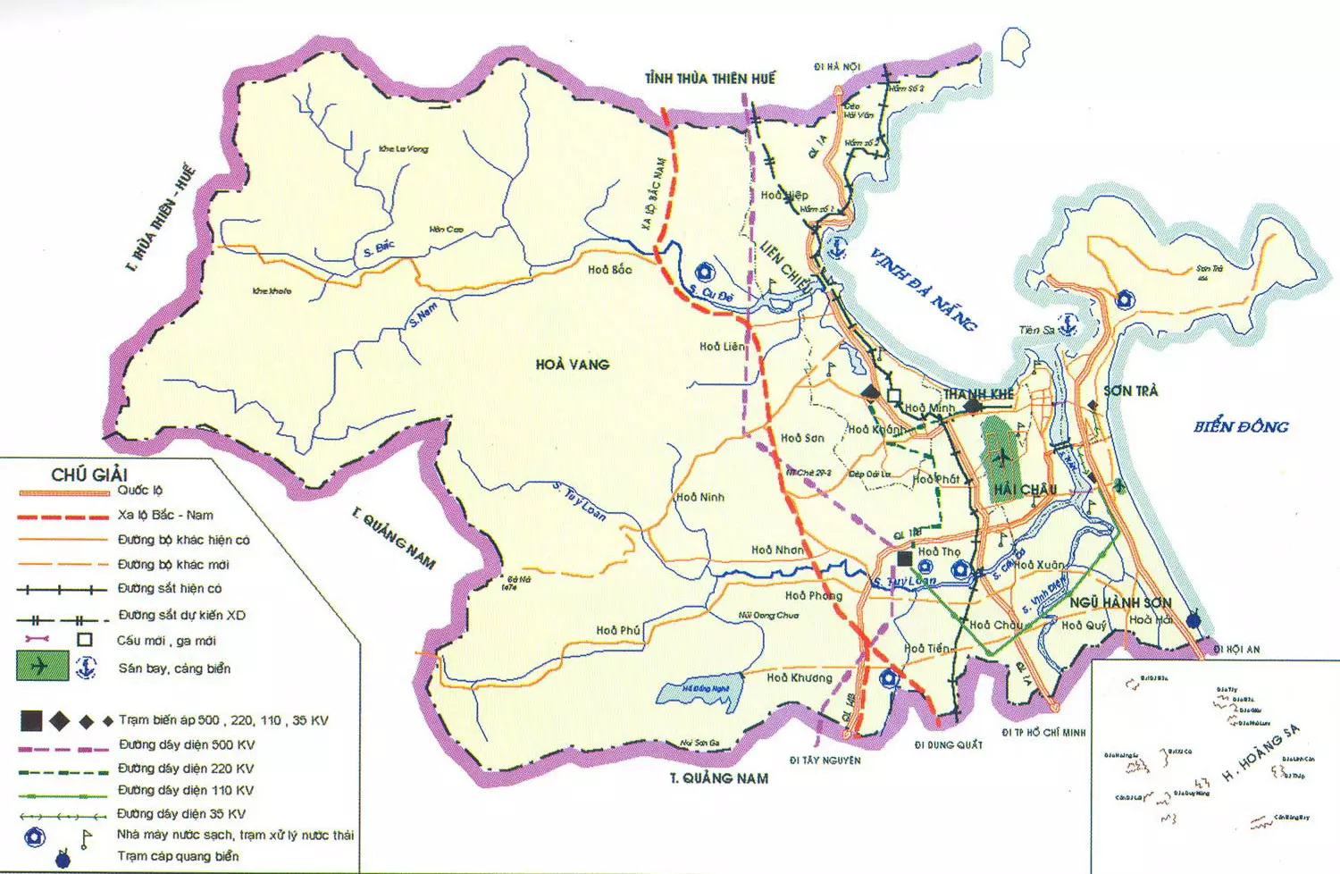 Bản đồ giao thông TP. Đà Nẵng