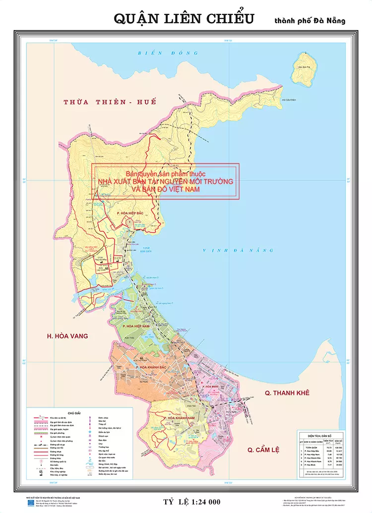 Bản đồ Quận Liên Chiểu