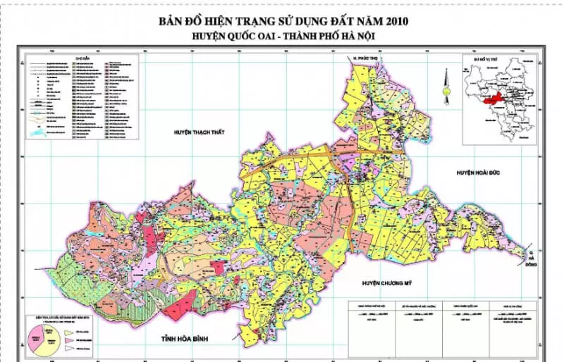 Lưới khống chế trắc địa của huyện Quốc Oai - Hà Nội