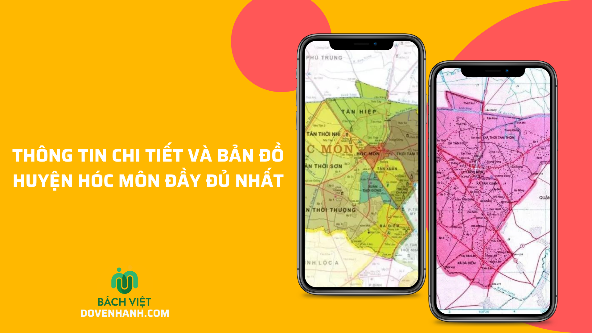 Thông tin chi tiết và bản đồ huyện Hóc Môn đầy đủ nhất