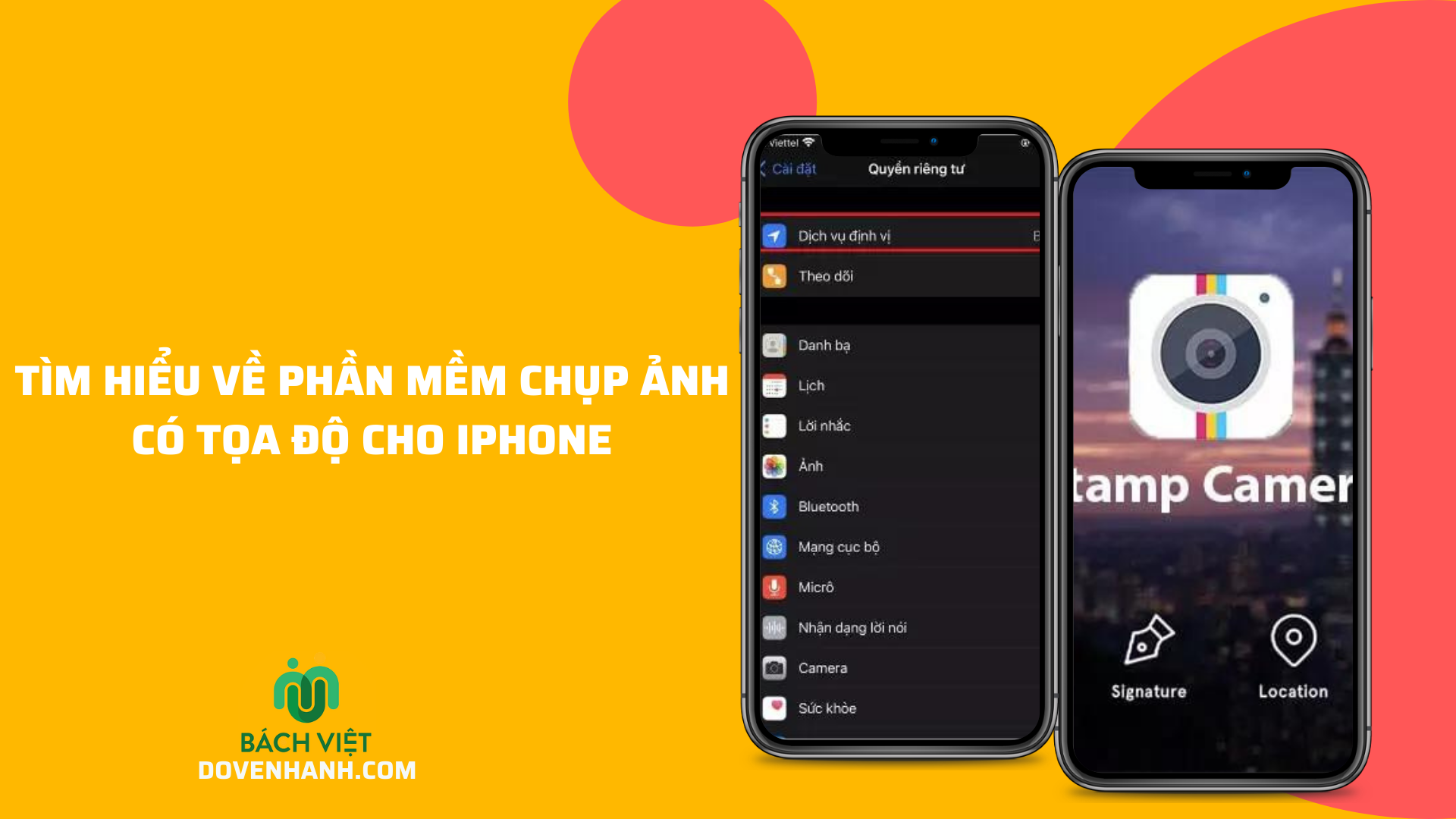 Tìm hiểu về phần mềm chụp ảnh có tọa độ cho iPhone