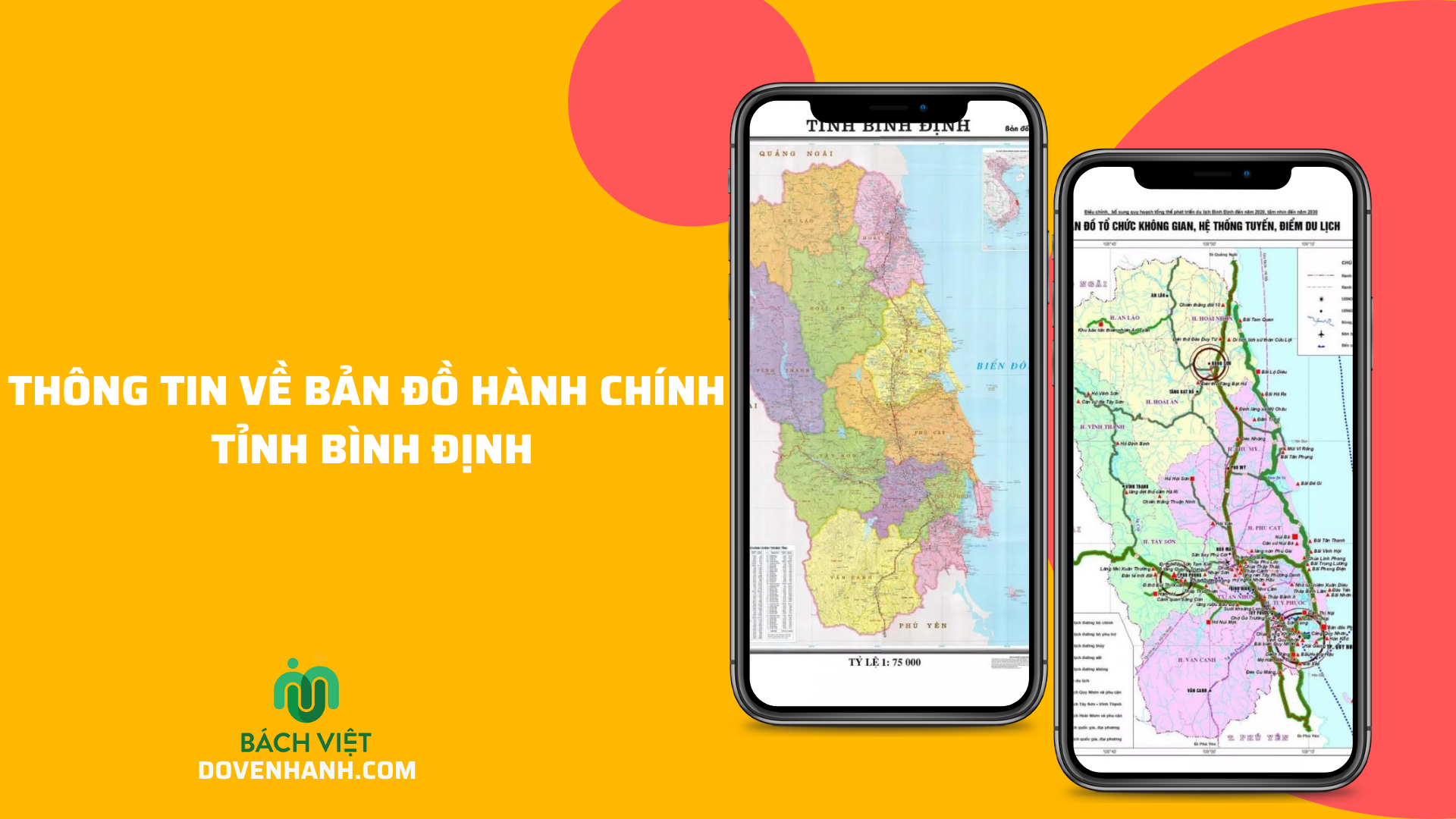 Thông tin về bản đồ hành chính tỉnh Bình Định