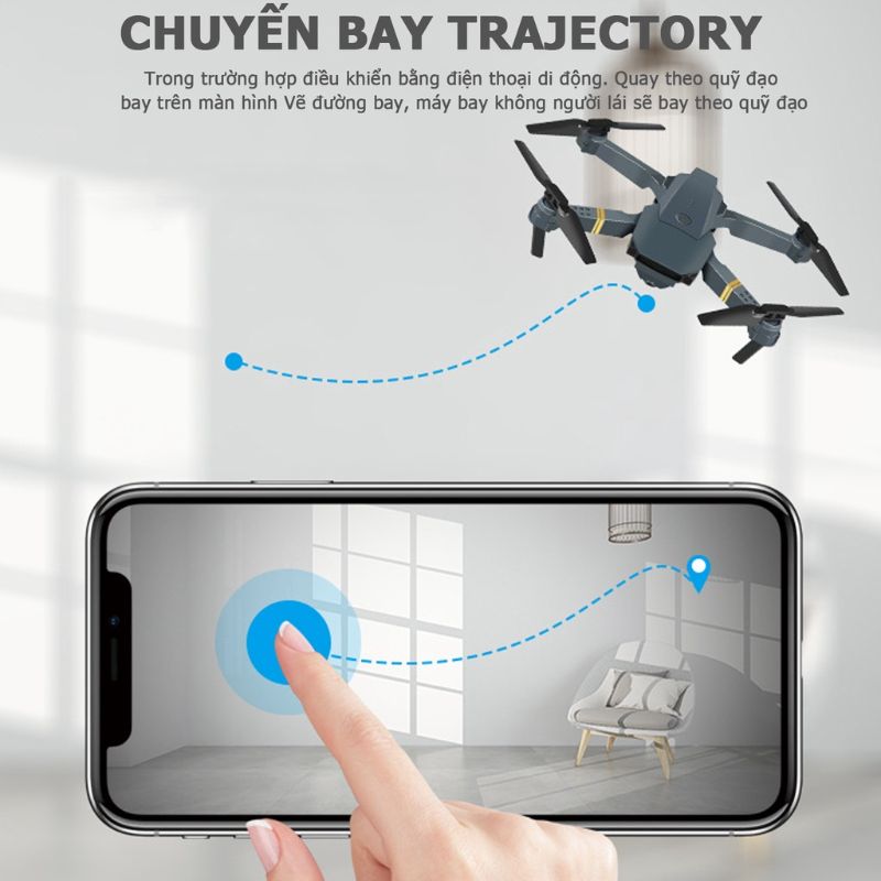 Kết nối Flycam với điện thoại sẽ giúp bạn sử dụng thiết bị thuận tiện trong những trường hợp khẩn cấp