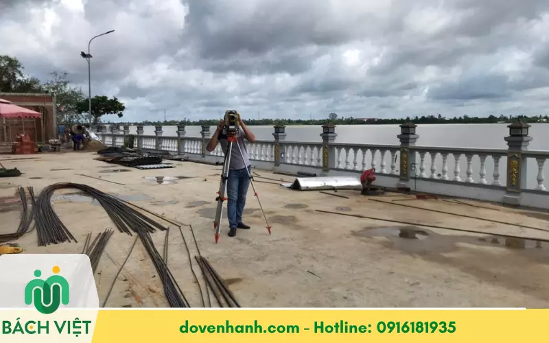Đo đạc hiện trạng công trình tại Bến Tre 4 Đo đạc hiện trạng công trình tại Bến Tre