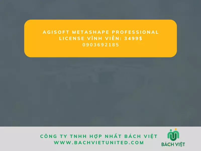 Giá phần mềm Agisoft Metashape Professional