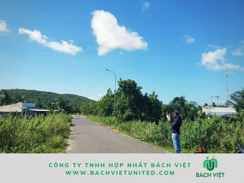 Khảo sát địa hình bằng Flycam dự án tại Mũi Né Bình Thuận