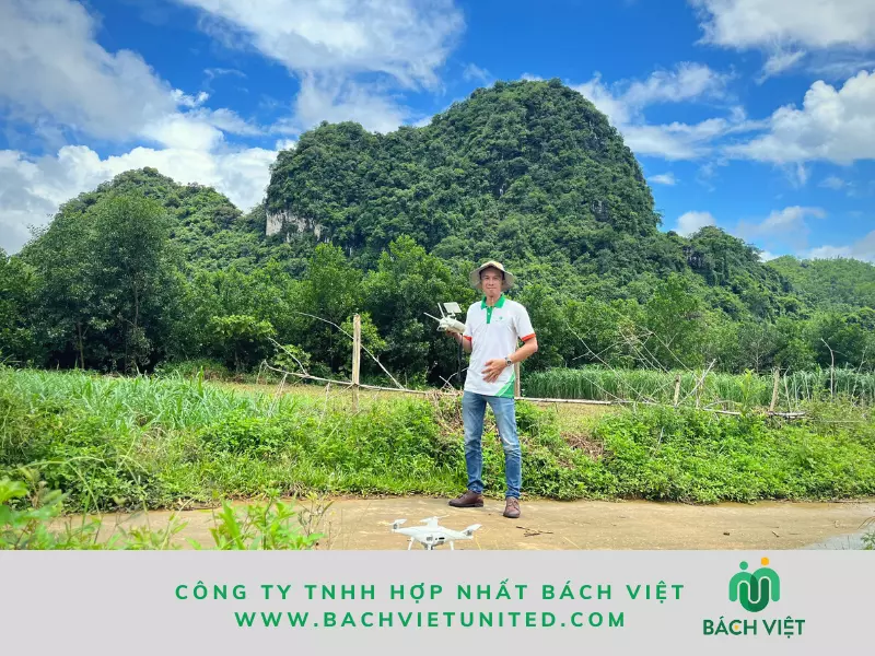 Khảo sát địa hình xã Cúc Phương huyện Nho Quan tỉnh Ninh Bình