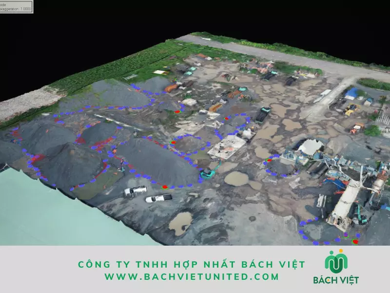 Khảo sát UAV tính trữ lượng đá Cao Lãnh Đồng Tháp