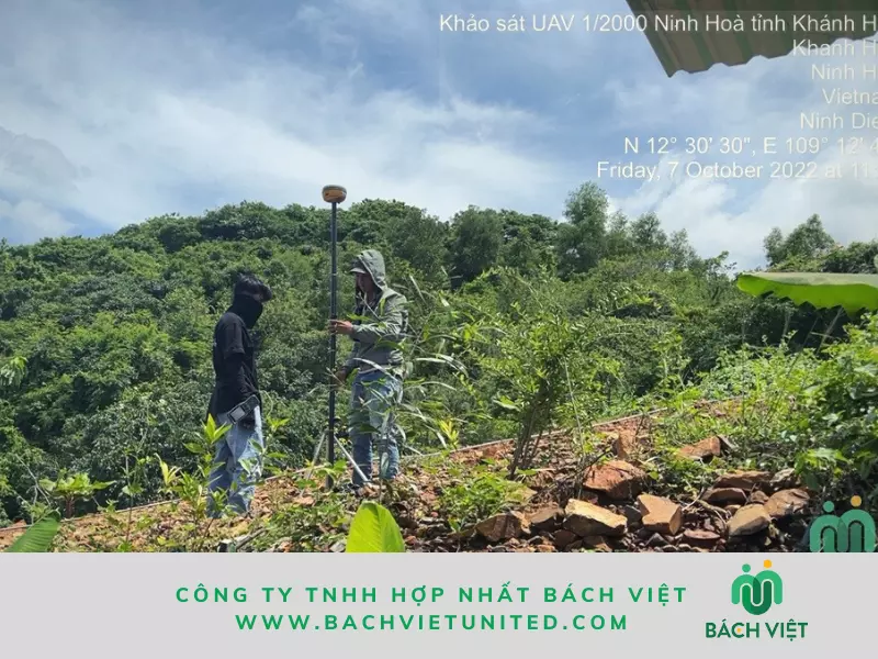 Khảo sát địa hình huyện Ninh Hòa tỉnh Khánh Hòa