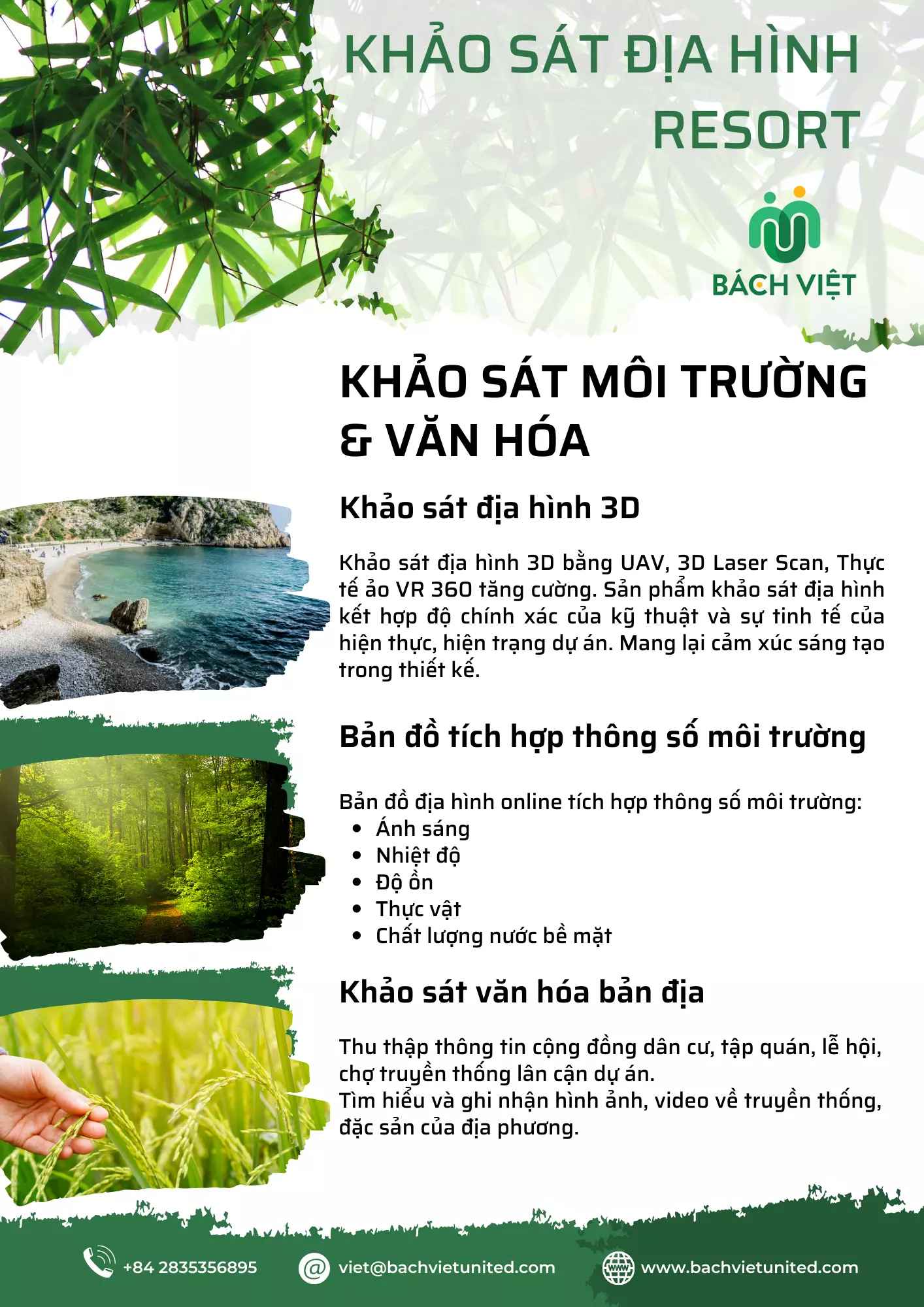 Khảo sát địa hình Resort