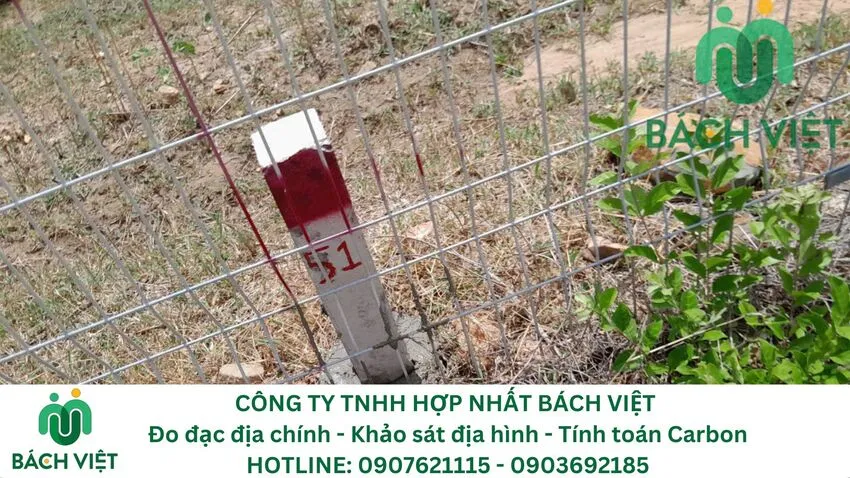 Định vị góc ranh đất quận Bình Thạnh