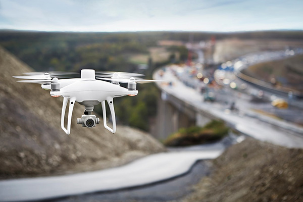 flycam khảo sát địa hình