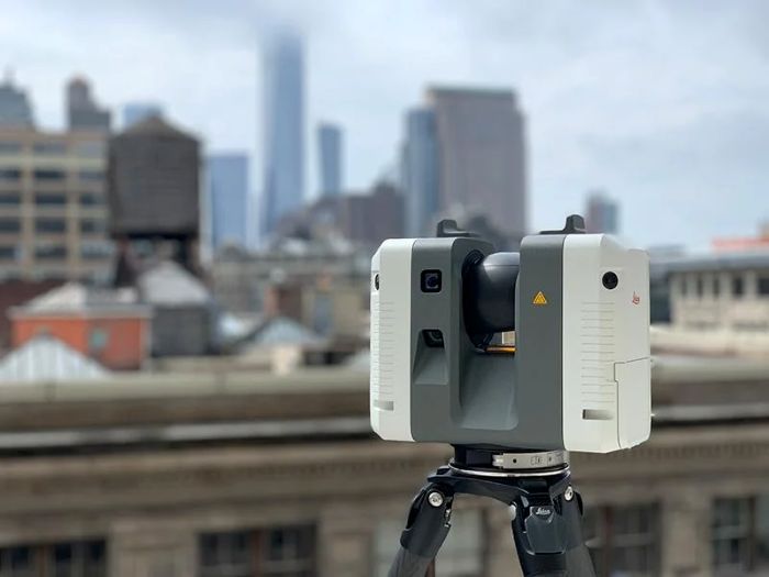 Đám mây điểm LiDAR phục vụ tính thể tích cát sà lan
